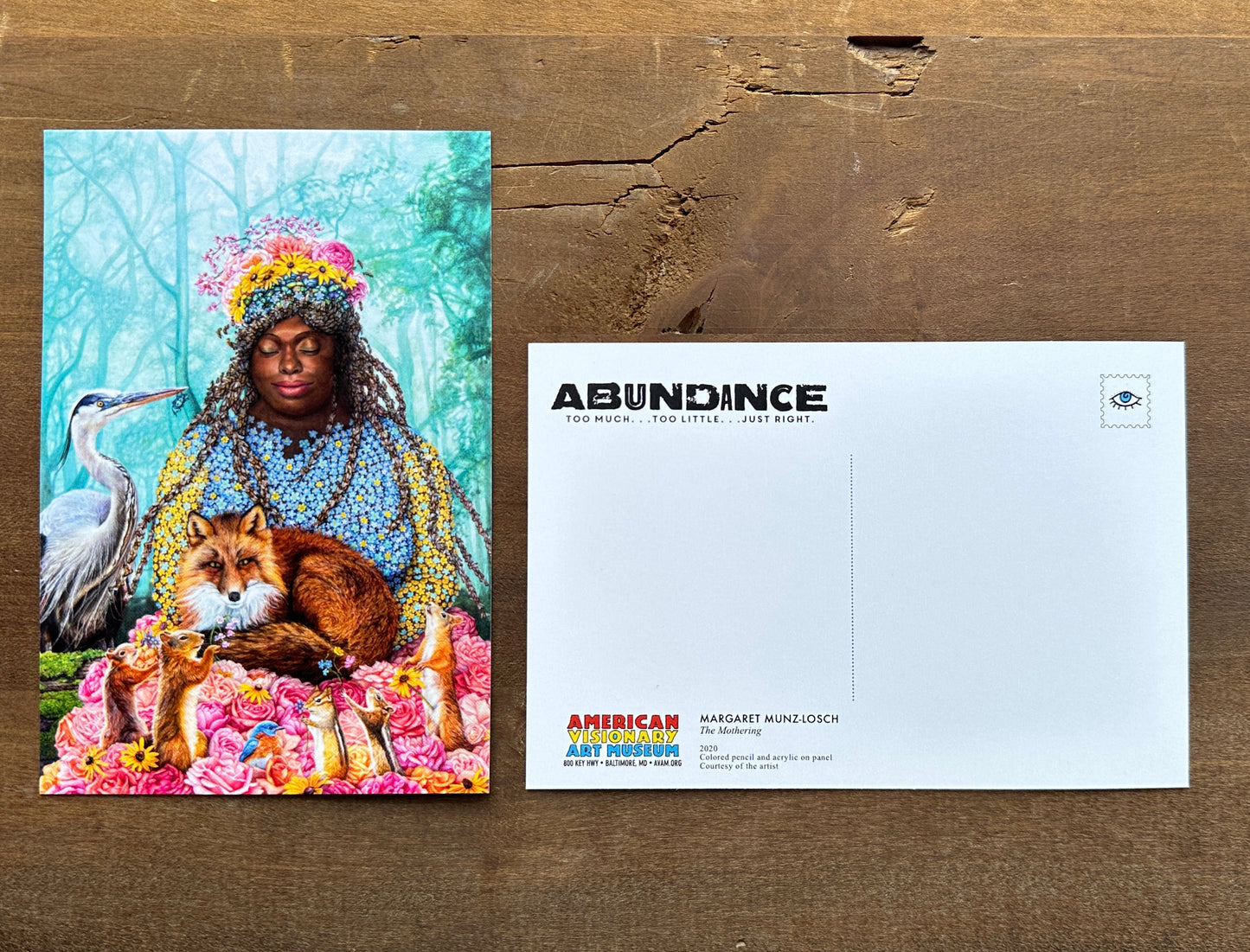 SET of AVAM Abundance Postcards